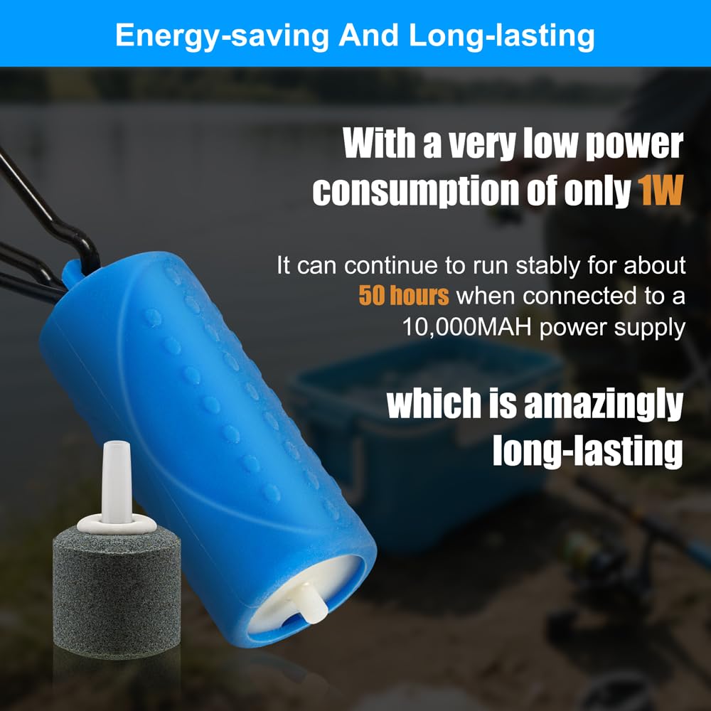 DaToo Plug And Play USB Aquarium Pump offers quick setup with any USB source.