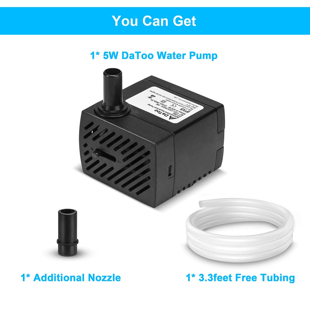 DaToo installation setup image shows easy mounting in various tanks