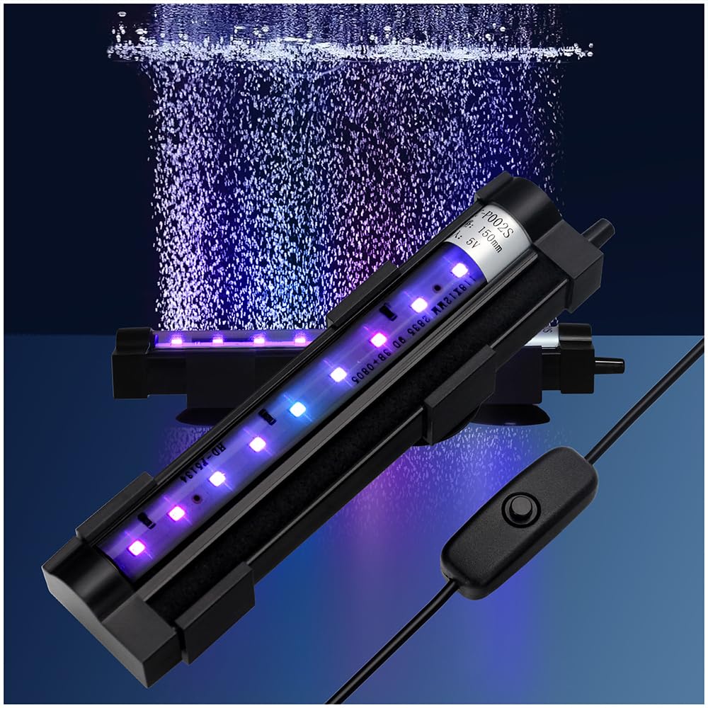 DaToo submersible light wall 6inch glowing in aquarium for vibrant colors