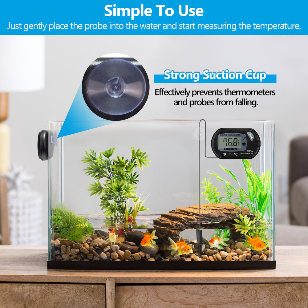 DaToo temperature sensor with ±1°F accuracy helps maintain safe water conditions.