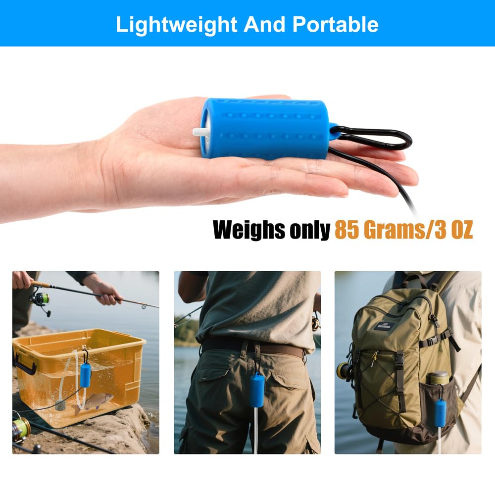 DaToo USB mini air pump with 138cm USB cable for flexible placement.