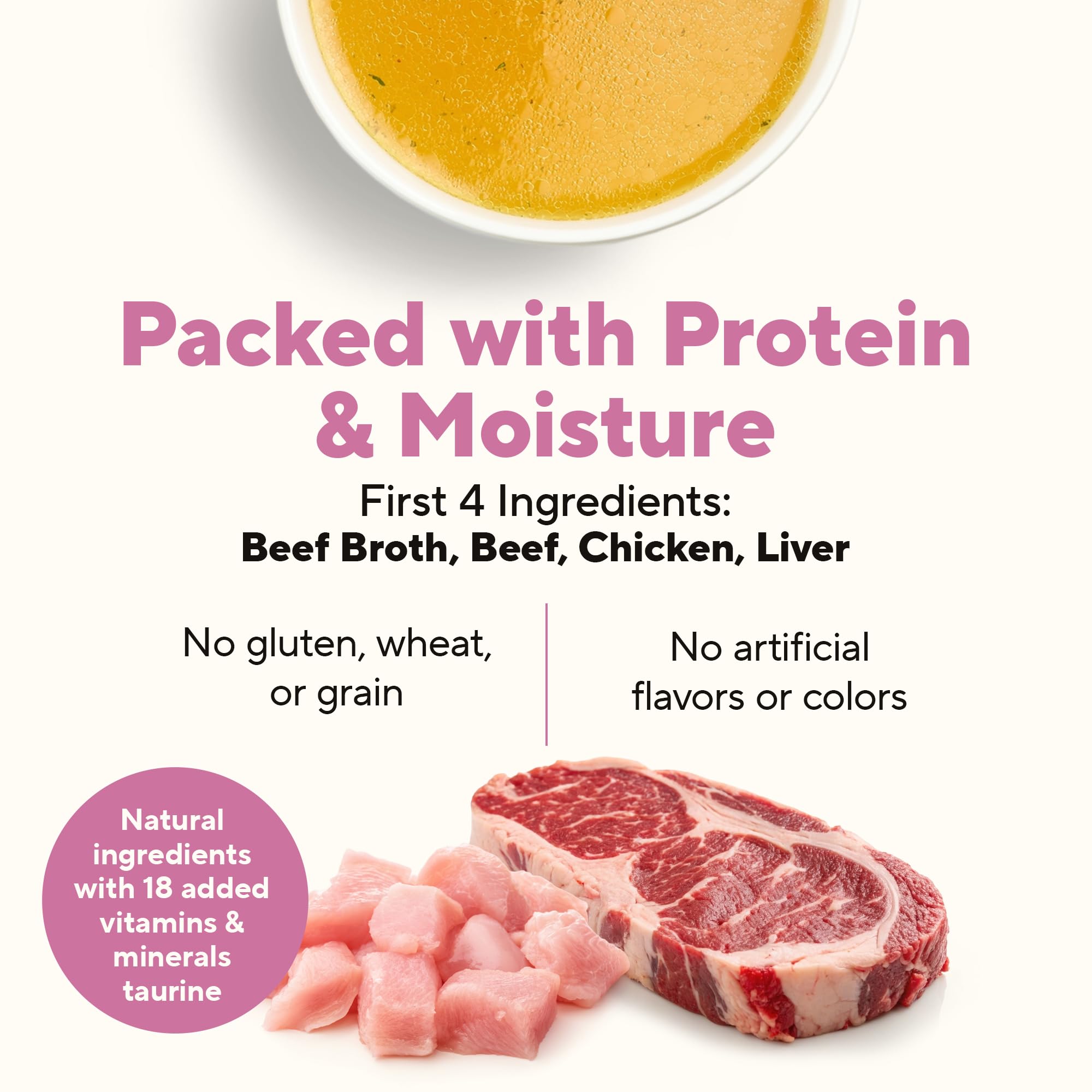Serving bowl with Dave's Pet Food pate shows hydration-friendly meal.