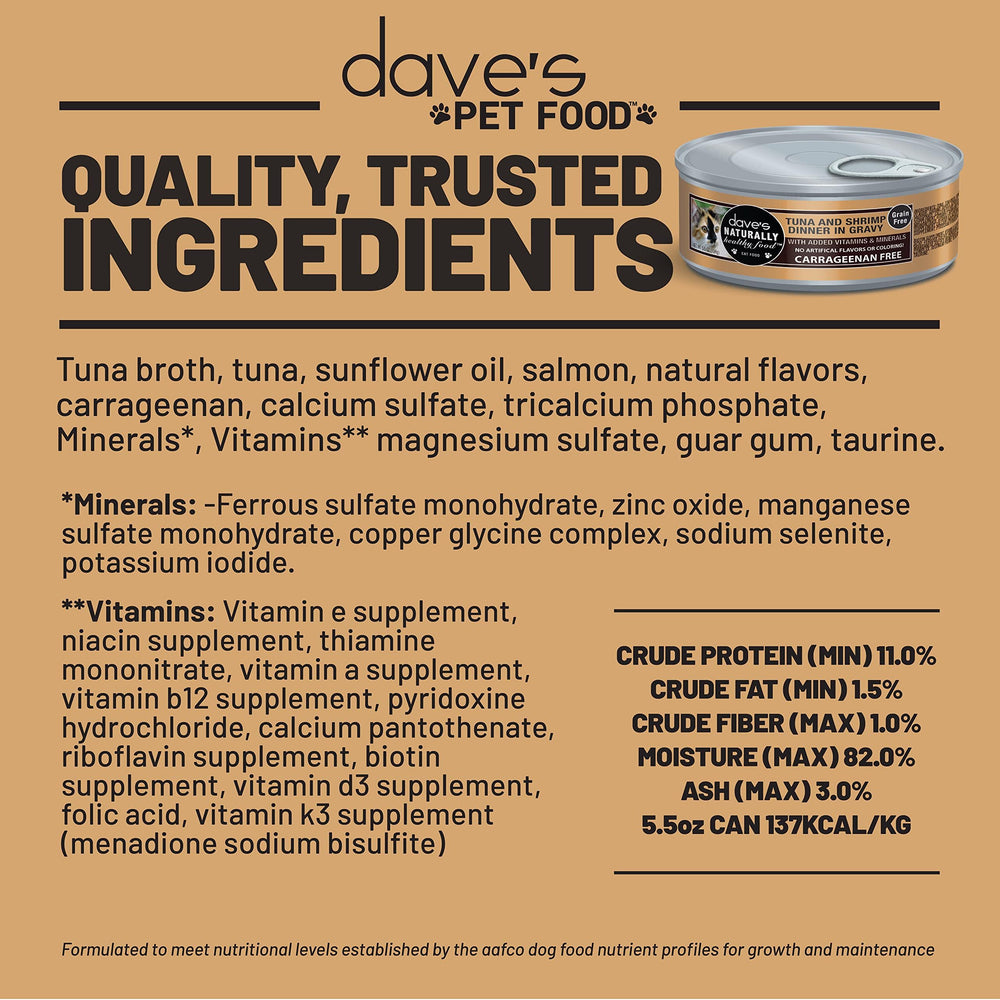 Dave's Pet Food gravy texture closeup emphasizes palatable sauce