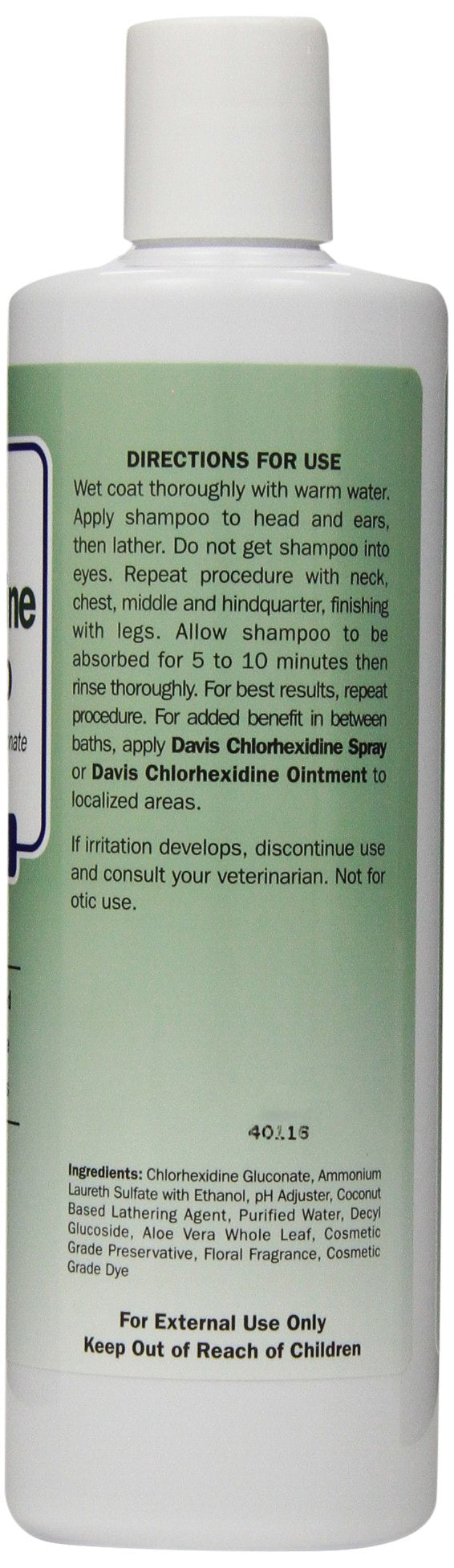 Davis Chlorhexidine Pet Shampoo dogs-puppies image shows gentle cleansing for young pets