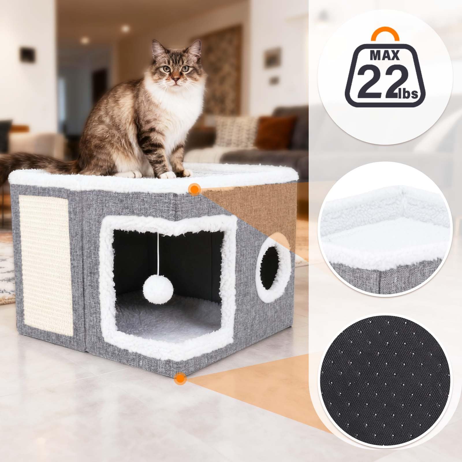 Dayacoco cushions soft-firm design offers comfortable joint support during lounging.