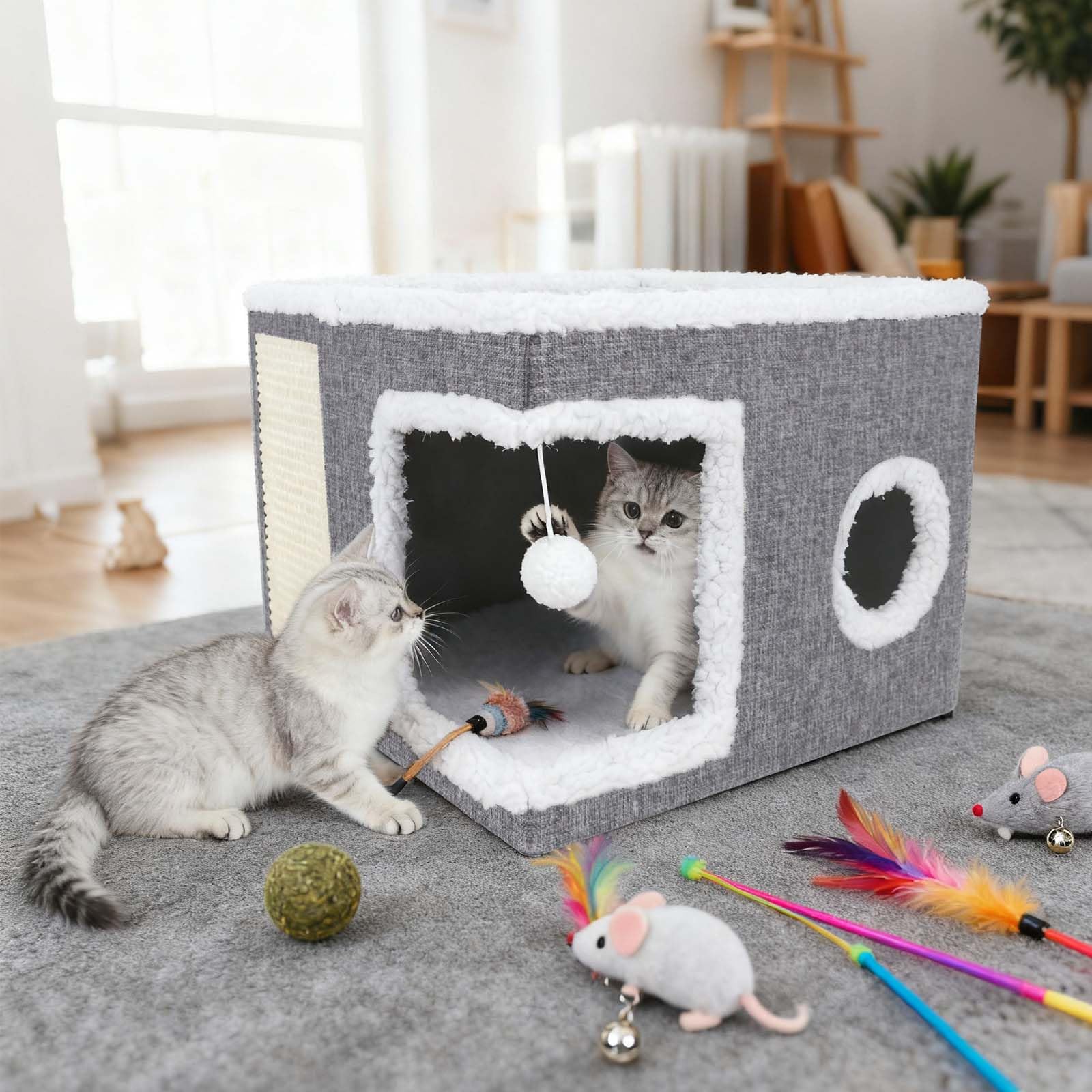 Dayacoco foldable-frame setup demonstrates quick, tool-free assembly for busy households.