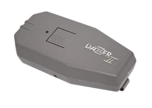 Dazzer Dog Dazer II black-gray-design—sleek portable bark control device.