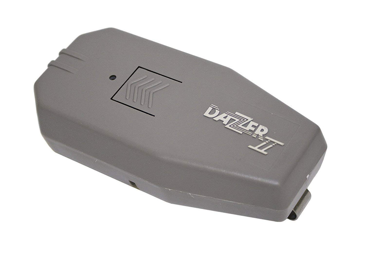 Dazzer Dog Dazer II deterrent handheld—compact personal protection during walks.