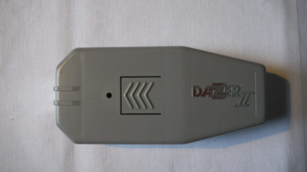Dazzer Dog Dazer II holdable-compact—easy to carry on outdoor walks.