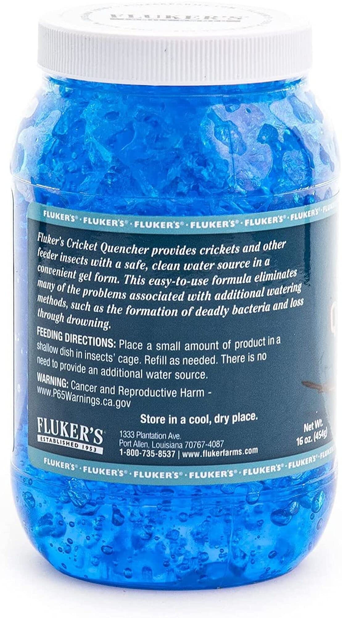 DBDPet Flukers Grillos Hidratante, guía de consejos adjunta para uso eficiente