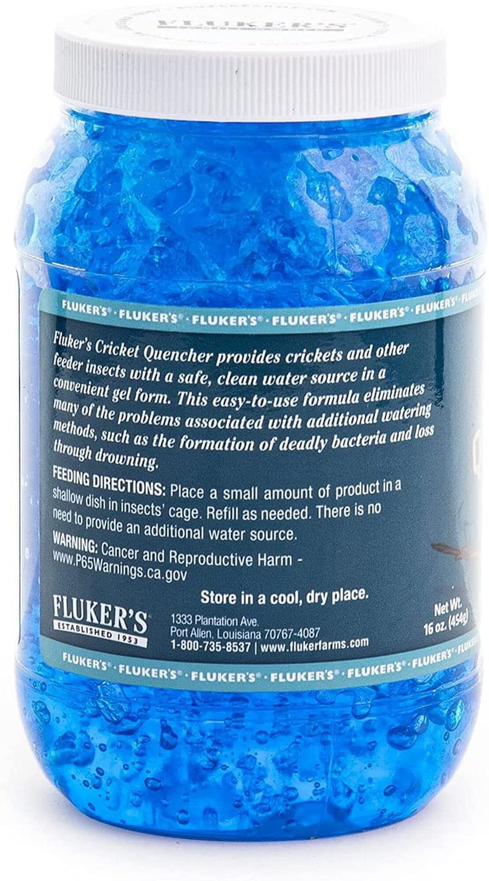 DBDPet Flukers Grillos Hidratante, guía de consejos adjunta para uso eficiente