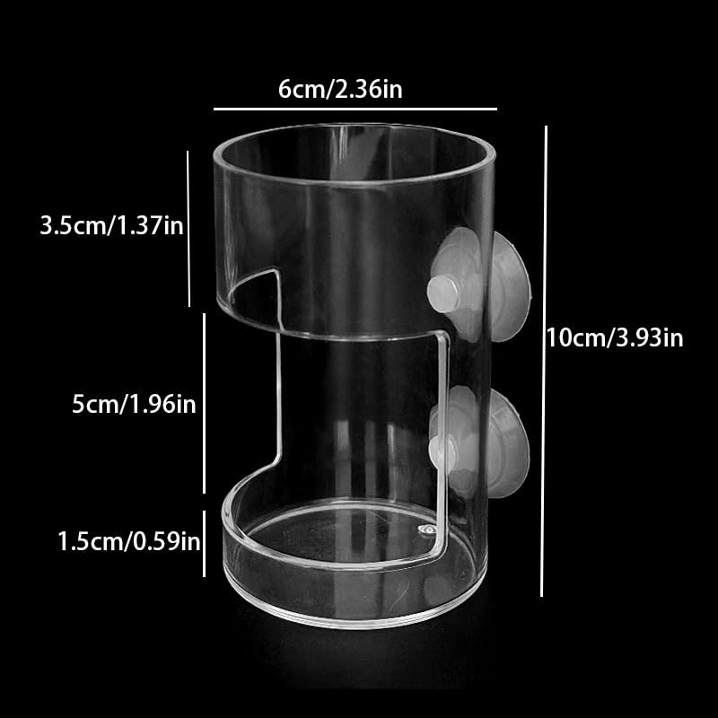 Dbeans Flourithing fish feeder lid-optional design offers easy setup