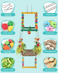 DBNESS hardware and hanging components enable flexible installation in various cages.