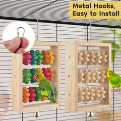 DBNESS natural-wood-hemp-rope design supports chewing and climbing exploration.