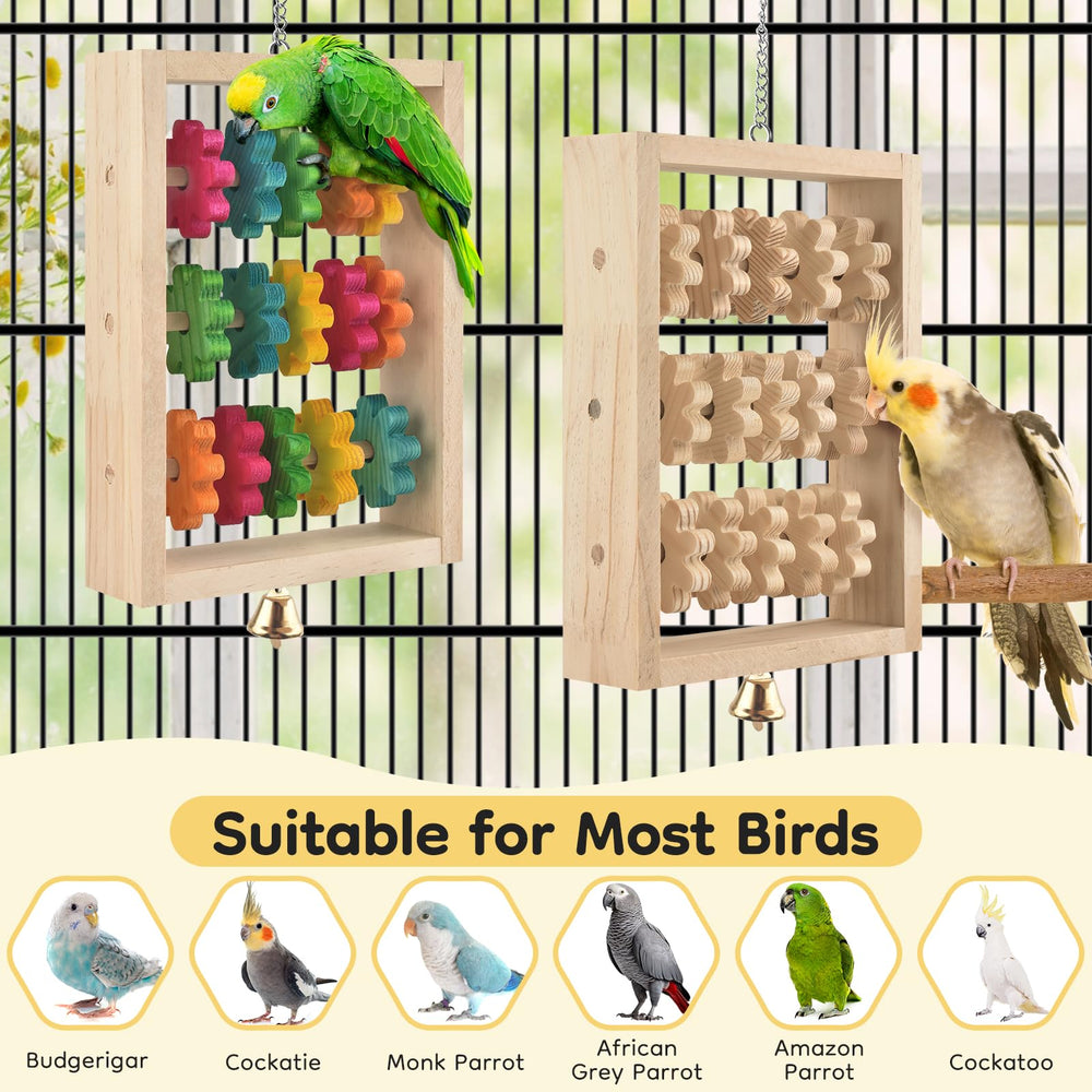 DBNESS top-hook-hanging design enables easy installation in any cage or play area.
