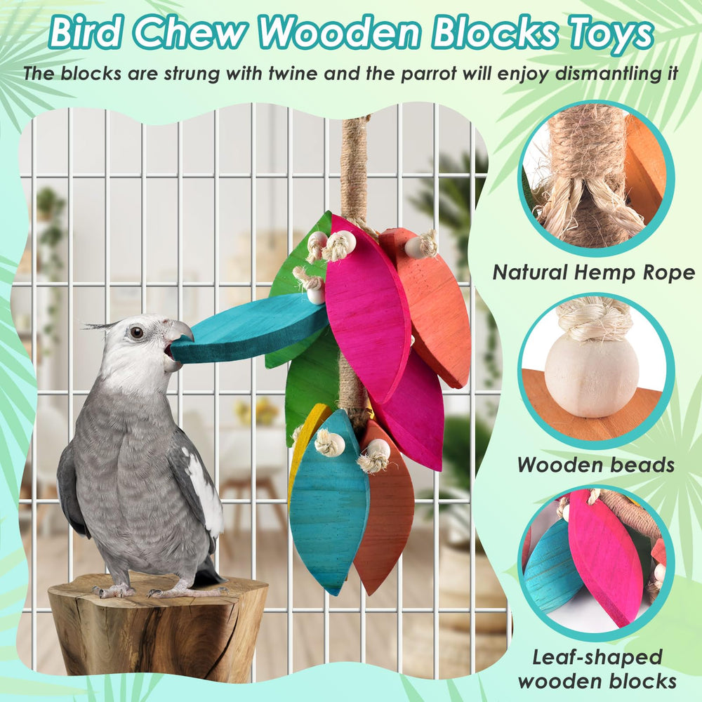 DBNESS natural materials add safe chewing options with hemp rope and corn husks.