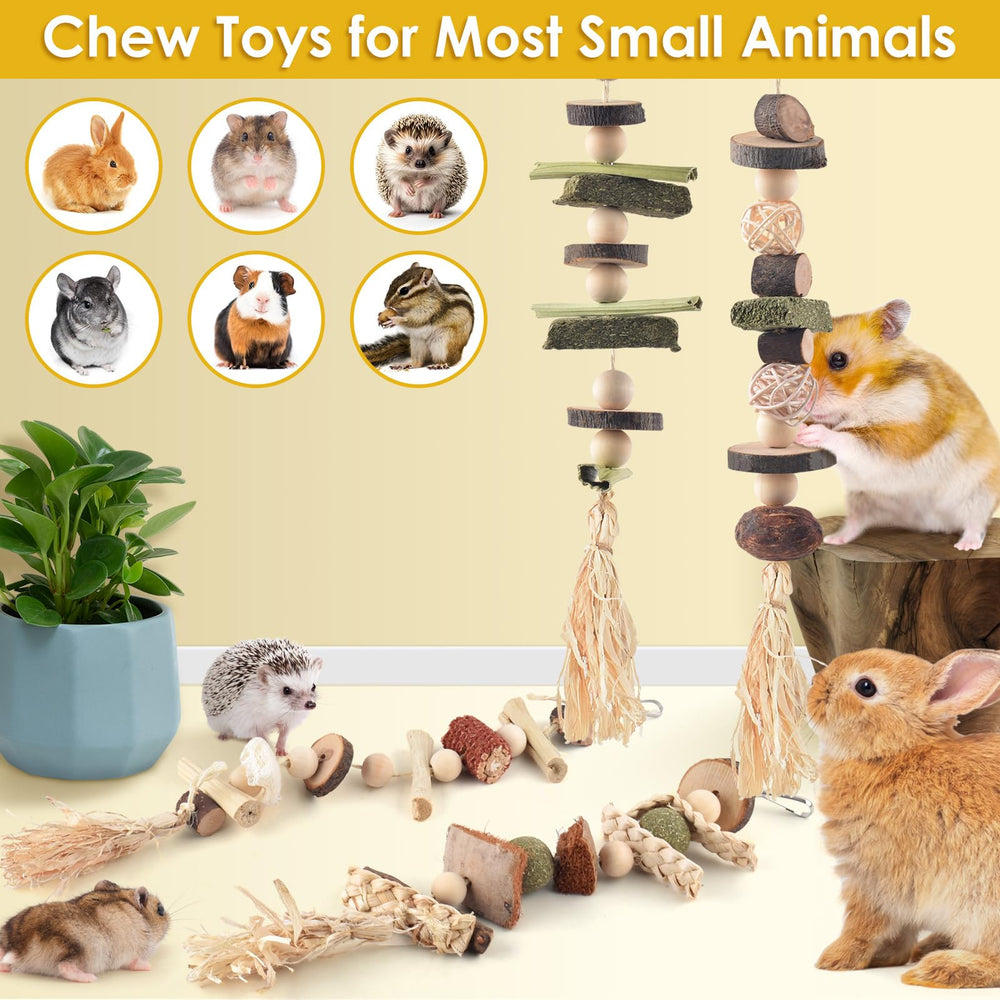 DBNESS rattan balls image highlights engaging chew and play sessions