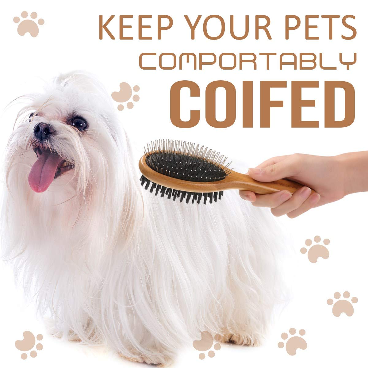 KylePet easy-clean design allows quick maintenance after brushing.