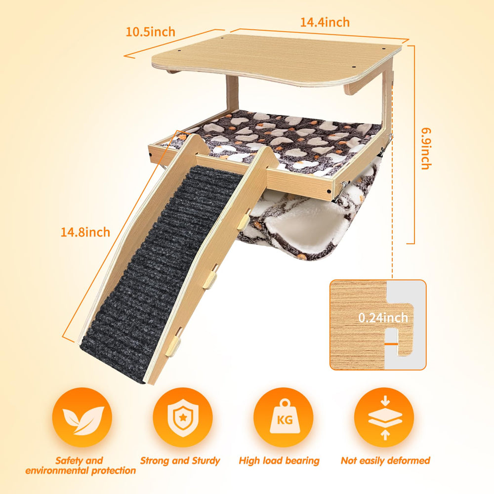 DCIAER removable mat design keeps bedding fresh and reusable.
