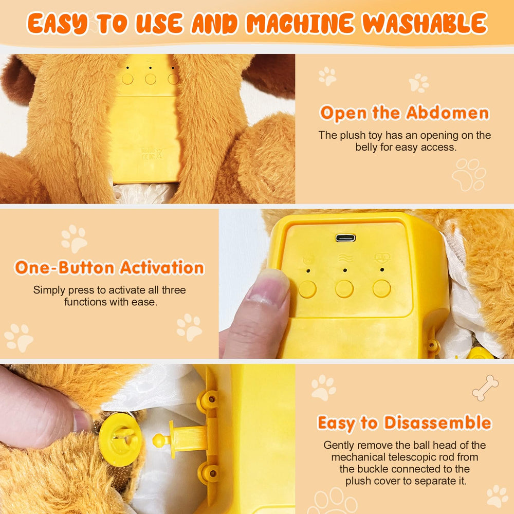 DCIAER heartbeat puppy toy crate-training-use supports gentle routines during bedtime transitions