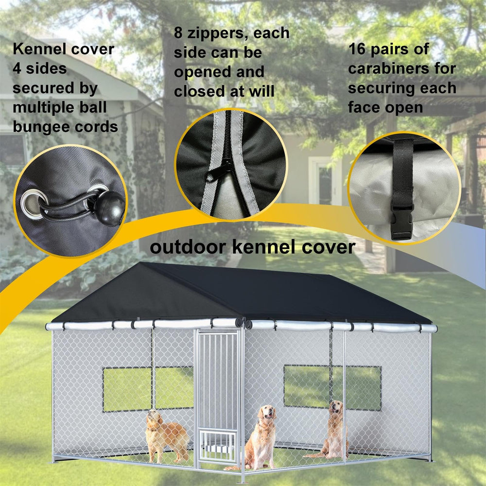 Ddeman ventilation windows illustrate adjustable airflow for pet comfort