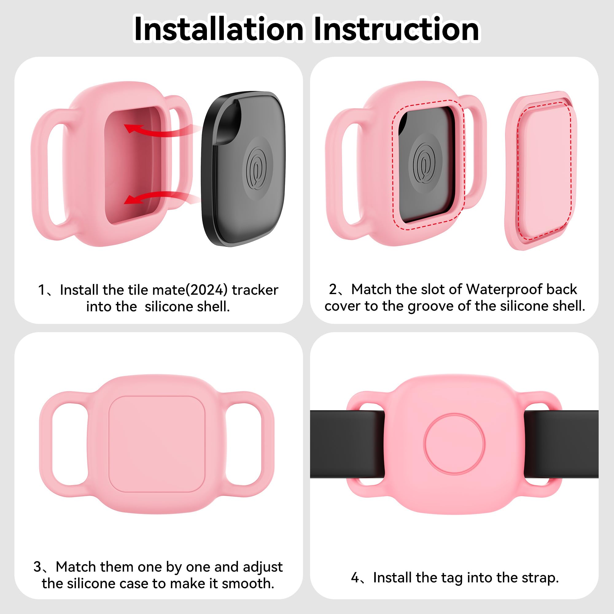 DDJ protective case guards Tile Mate during walking, running, and water time