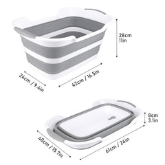 ddLUCK dog bath tub drainage hole close-up highlighting fast drainage.