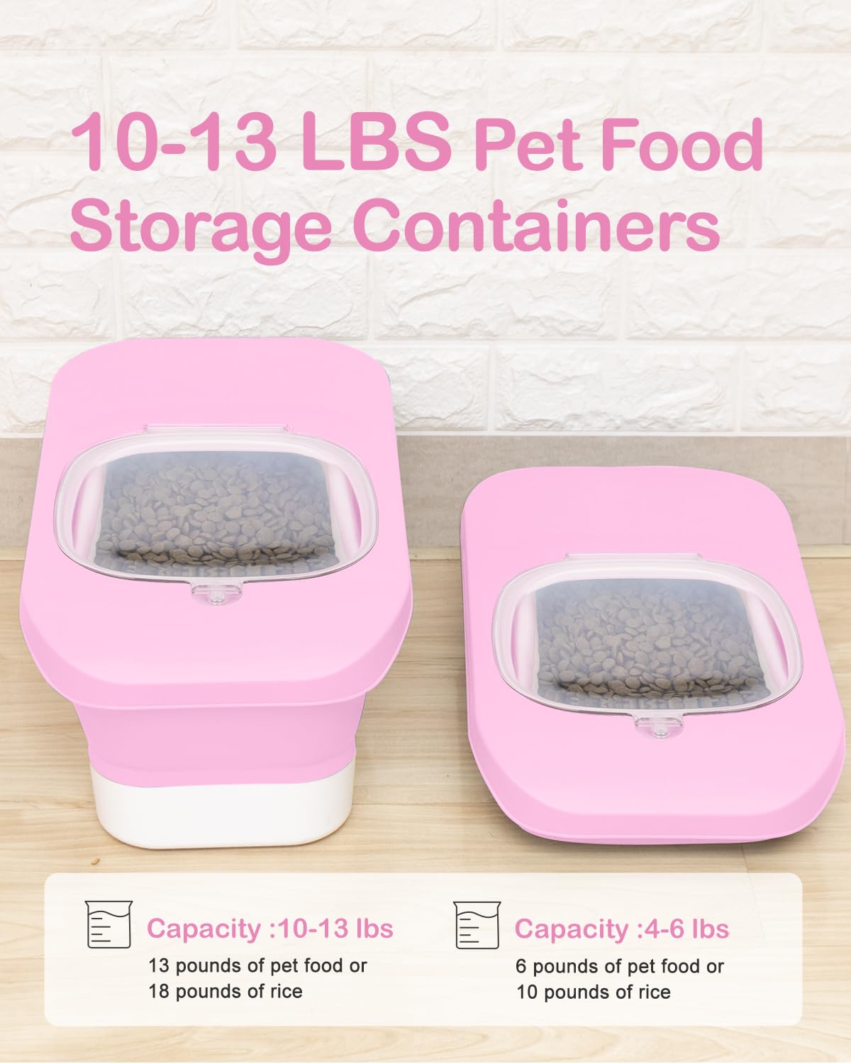 DDMOMMY 10-13lbs capacity container shown unfolded for full storage.