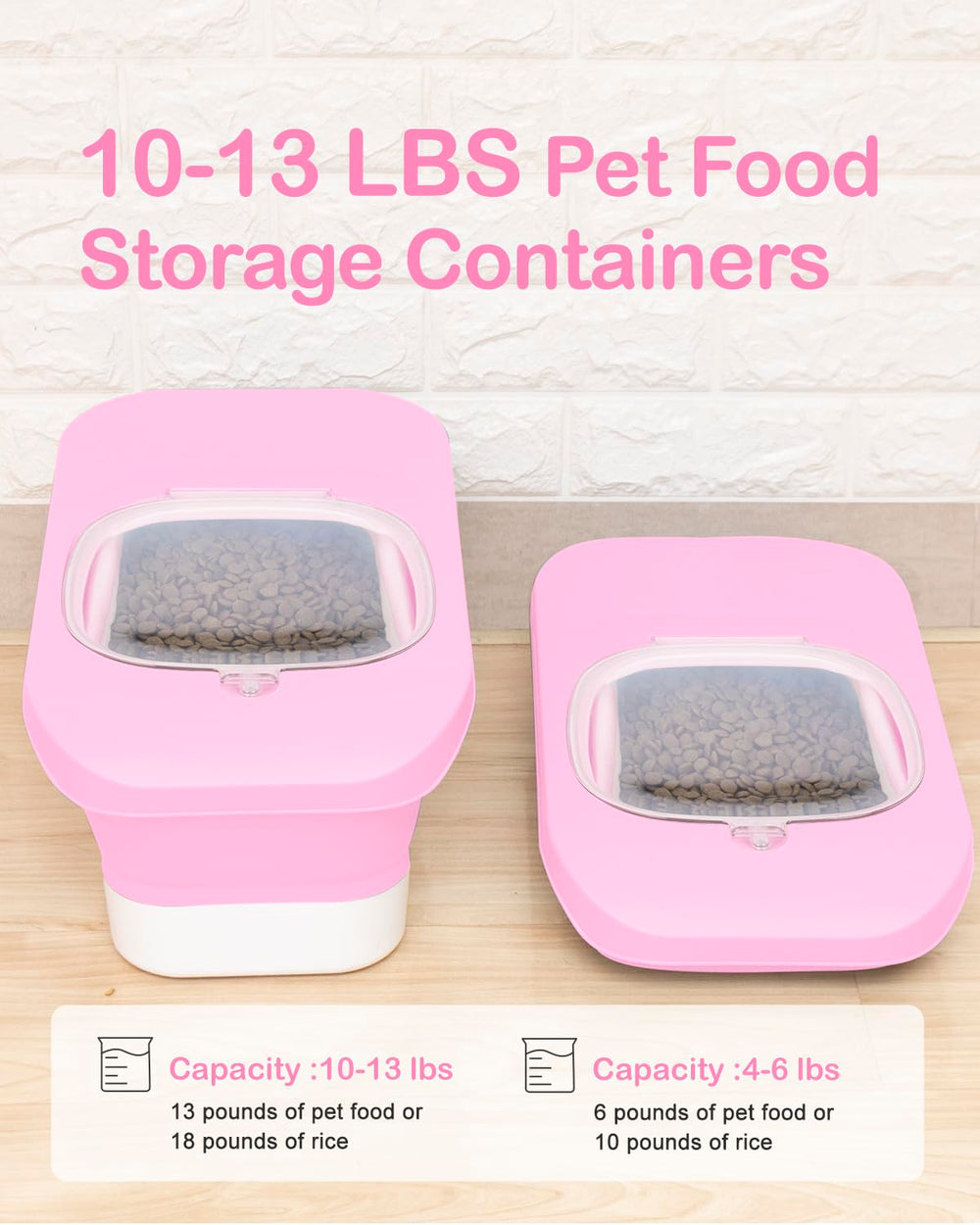 DDMOMMY 10-13lbs capacity container shown unfolded for full storage.