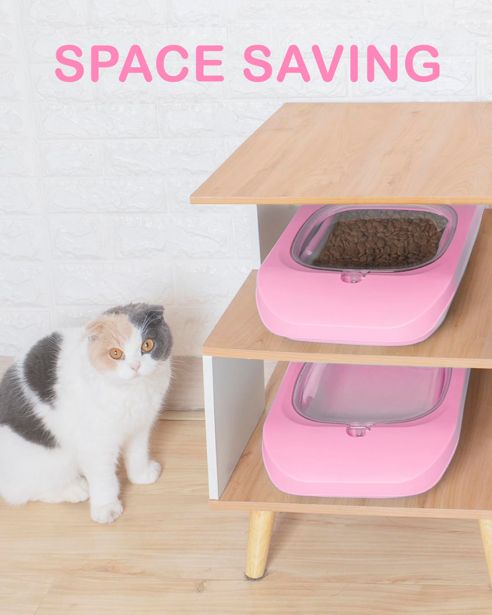 DDMOMMY airtight seal demonstrates moisture protection for pet food freshness.