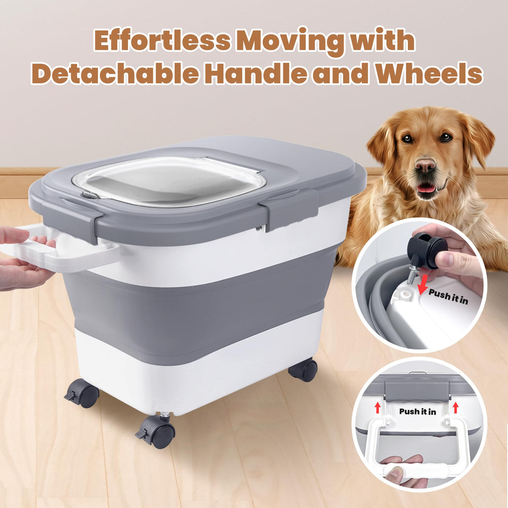 DDMOMMY included scoop supports convenient serving for dogs and cats