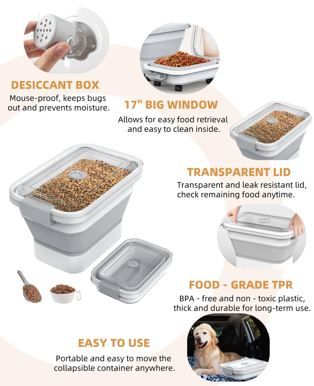 DDMOMMY rice and flour storage option fits pantry needs