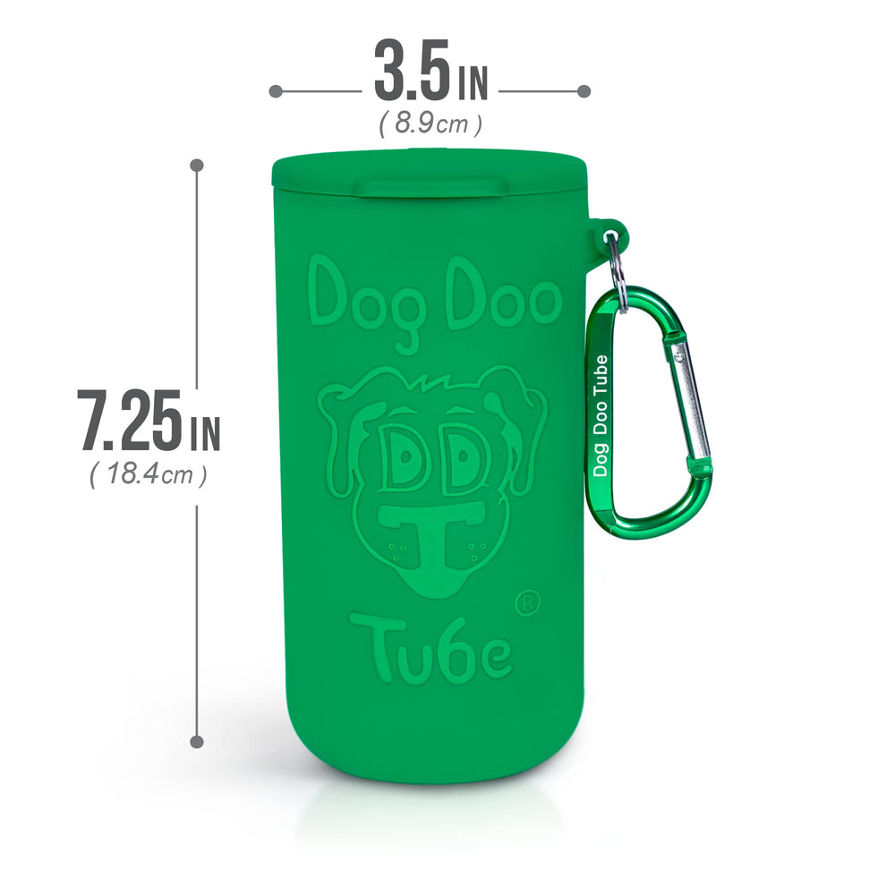 DDT Doo Tube Green interior with used bags demonstrates high-capacity design