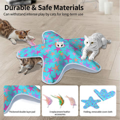 ddxcoo three-mode cat toy with color indicators