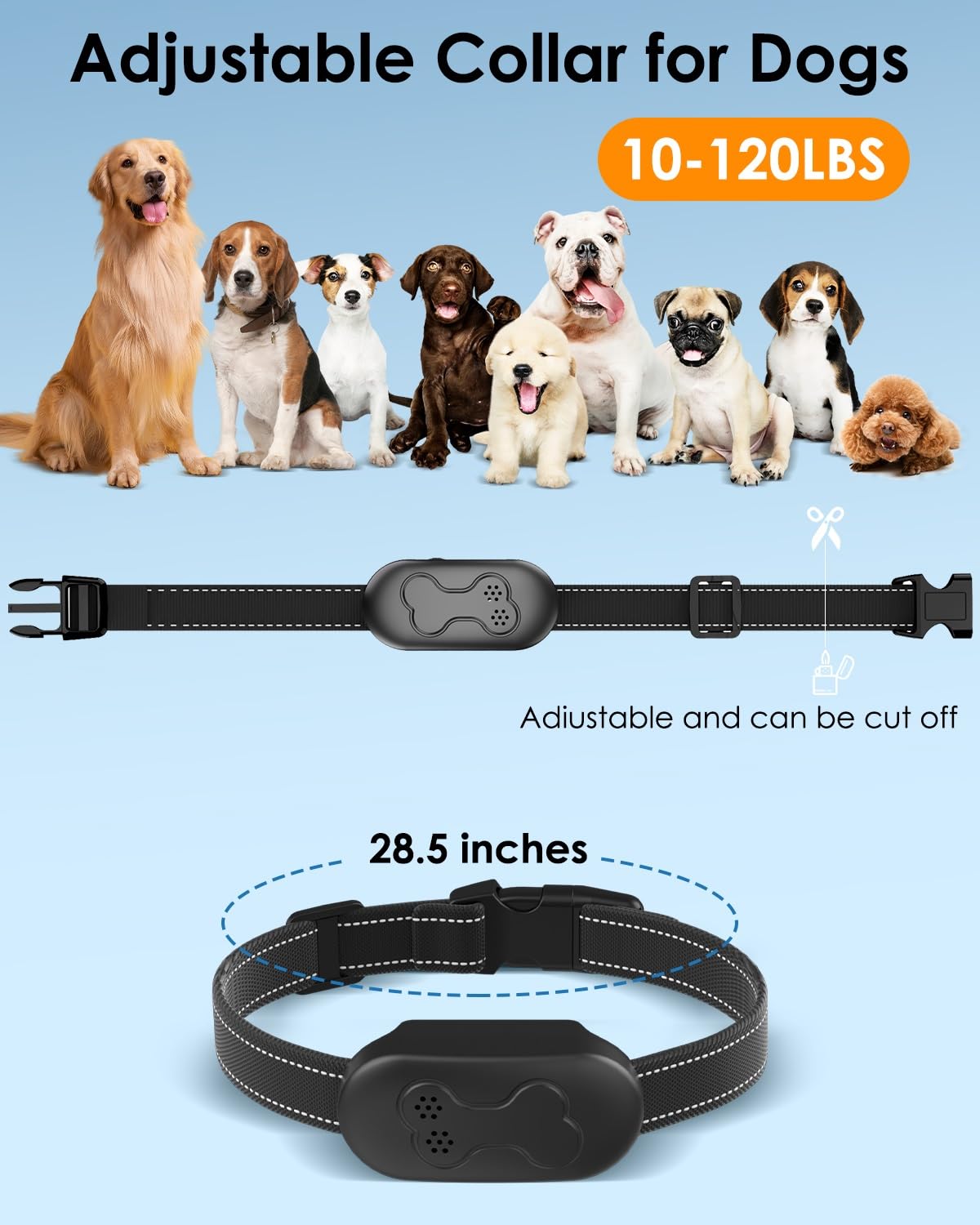 DDZ dog shock collar long-range remote enables outdoor training