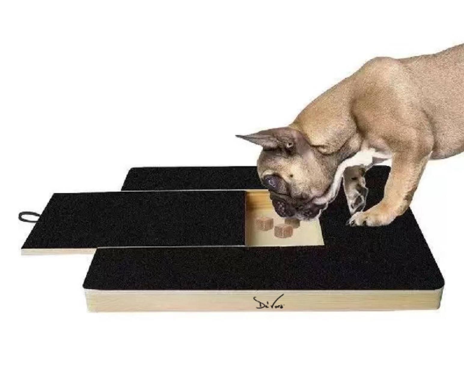 De' Vora dog nail scratch board wooden base for durable dog grooming