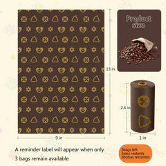 DealBeta DBFAIRY strong leak-proof bags resist tears for clean disposal.