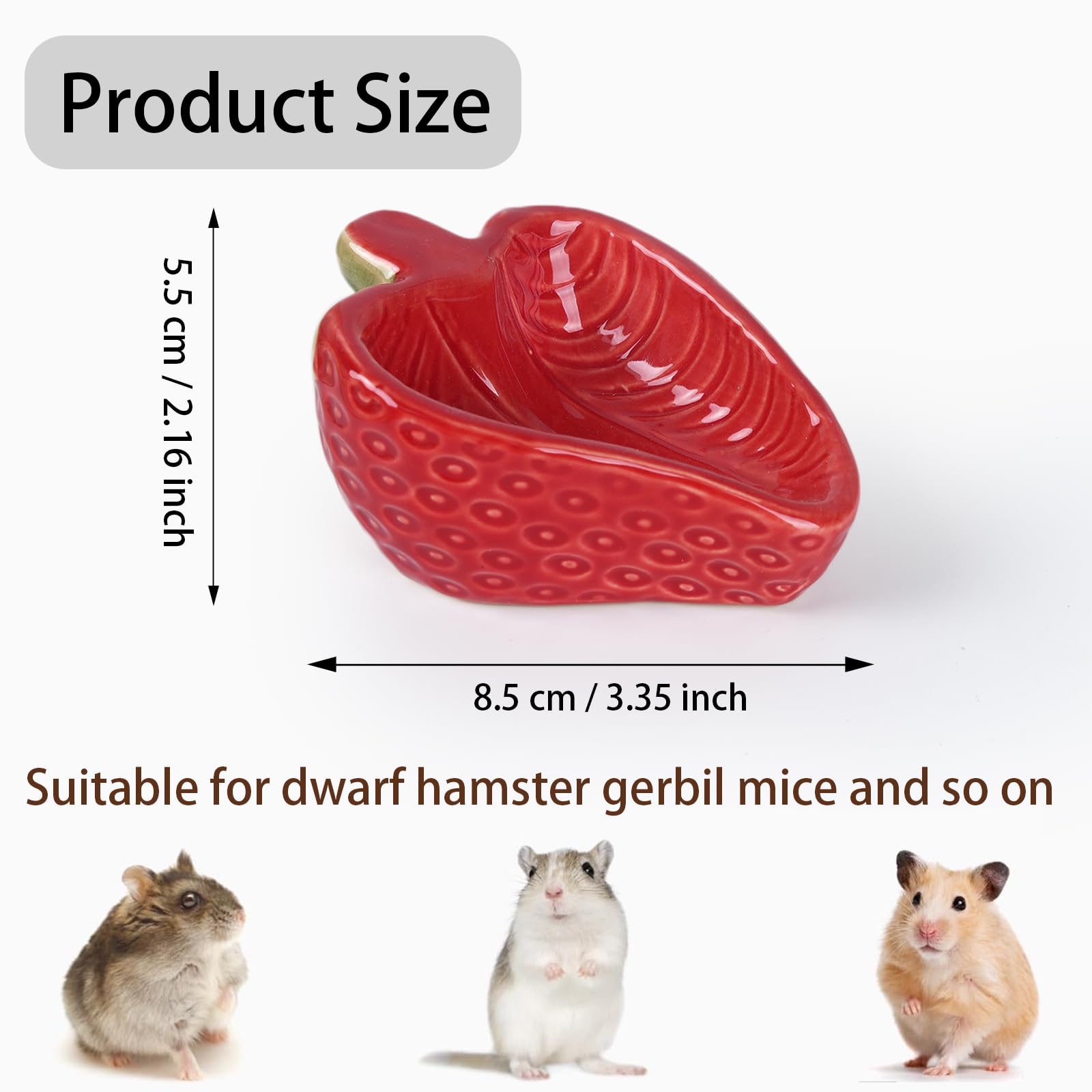 Deapeey Hamtser ceramic construction offers durable chew resistance for daily use.