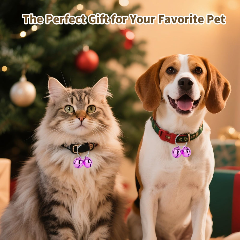 DearKeeps two-pack four-bell set supports multi-pet households and backups.