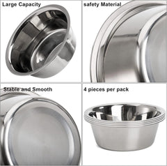 DEAYOU bowl exterior polished surface reflects easy cleaning and glossy kitchen setup.