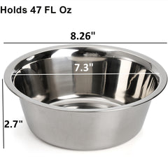 DEAYOU bowl interior polished finish highlights clean, odor-free food presentation for daily meals.