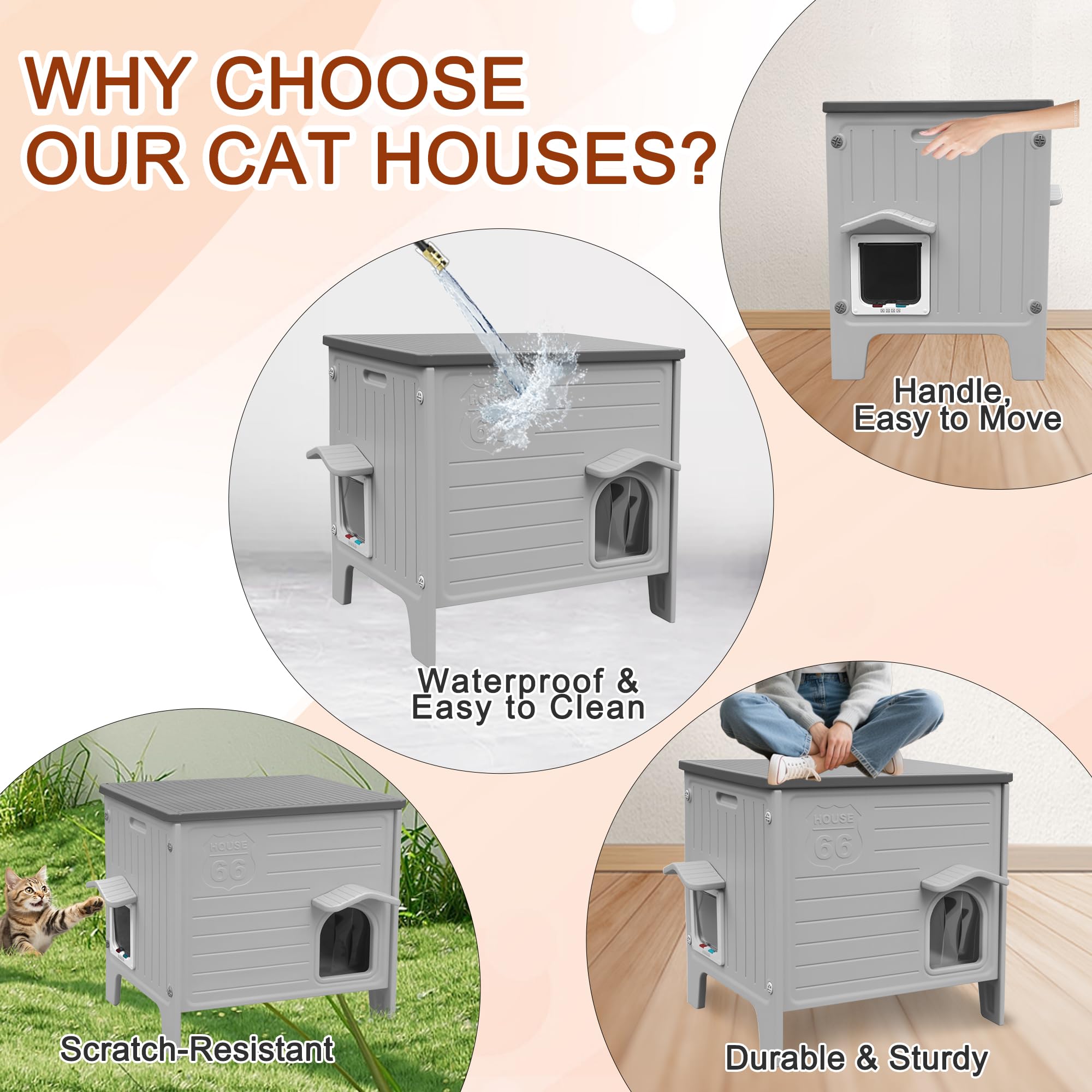 Deblue removable roof and detachable parts ease cleaning and daily maintenance after outdoor use