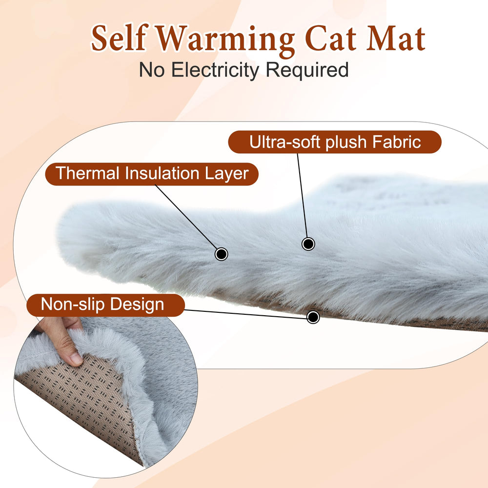 Deblue cat house spacious design 26.7 by 21.2 by 26.7 inches for 2–3 cats