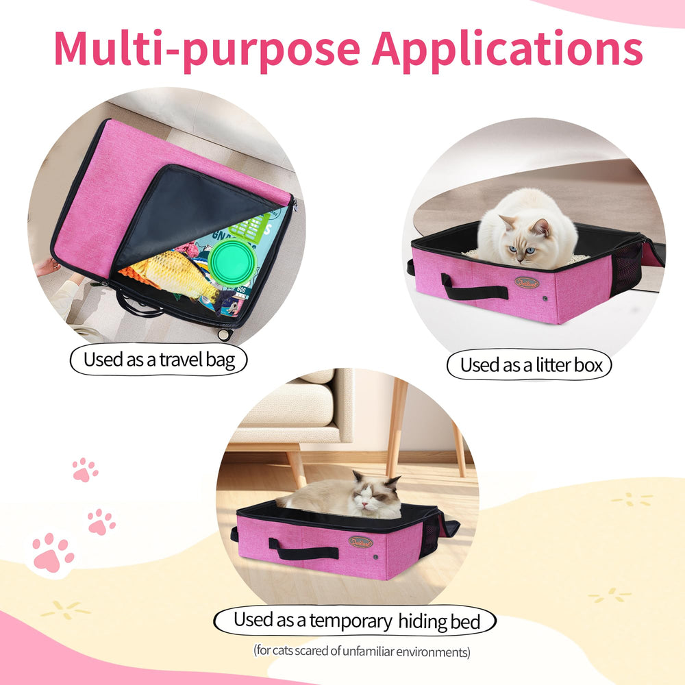 Deblue waterproof oxford fabric with inner umbrella cloth for leak protection.