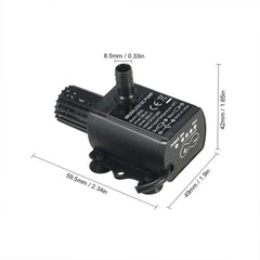 Decdeal submersible pump with IP68 waterproof shell stays protected in wet environments.