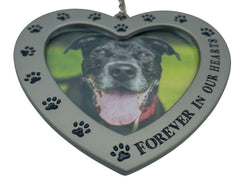 December Pets memorial frame 6-inch length is easy to hang on tree, mirror, or window