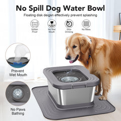 Decflow XXL silicone base mat provides strong floor grip.