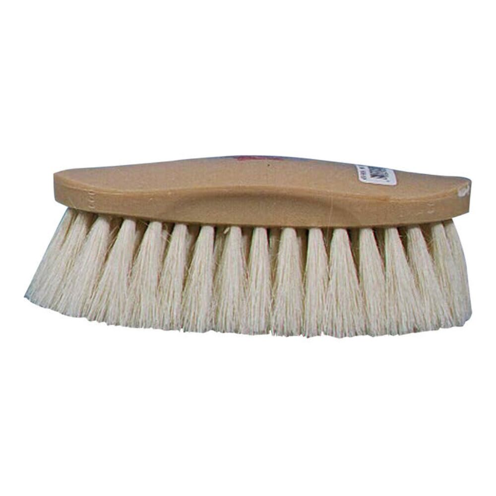 Decker Brush G-50 Soft Natural Tampico for gentle grooming and ergonomic grip.