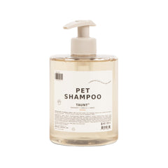 DedCool pet shampoo bottle with 01 Taunt scent for a fresh, clean coat