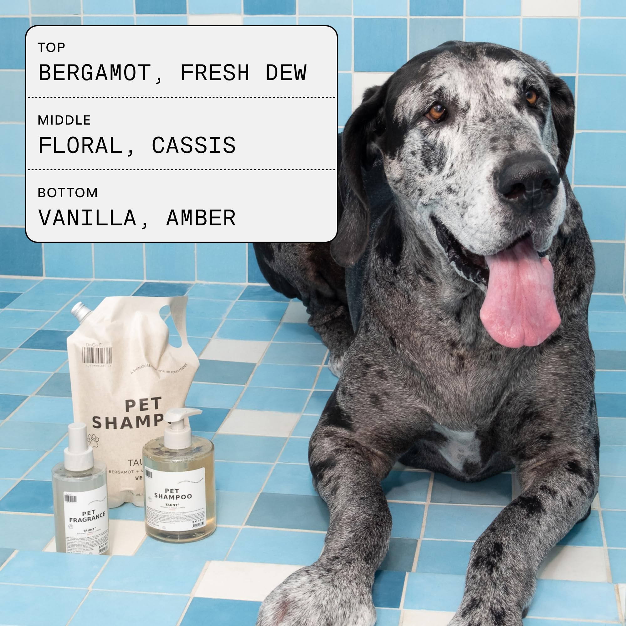 DedCool pet shampoo soft coat after wash for smooth fur